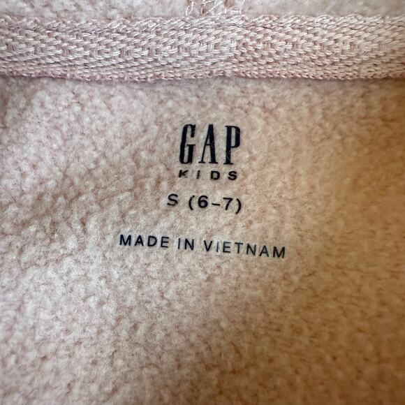 Gap Kids Pink VinatgeSoft Hoodie & Baggy Wide Leg Sweatpants S (6-7) - Picture 7 of 15